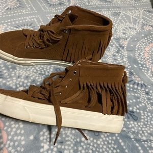 Fringe vans high top